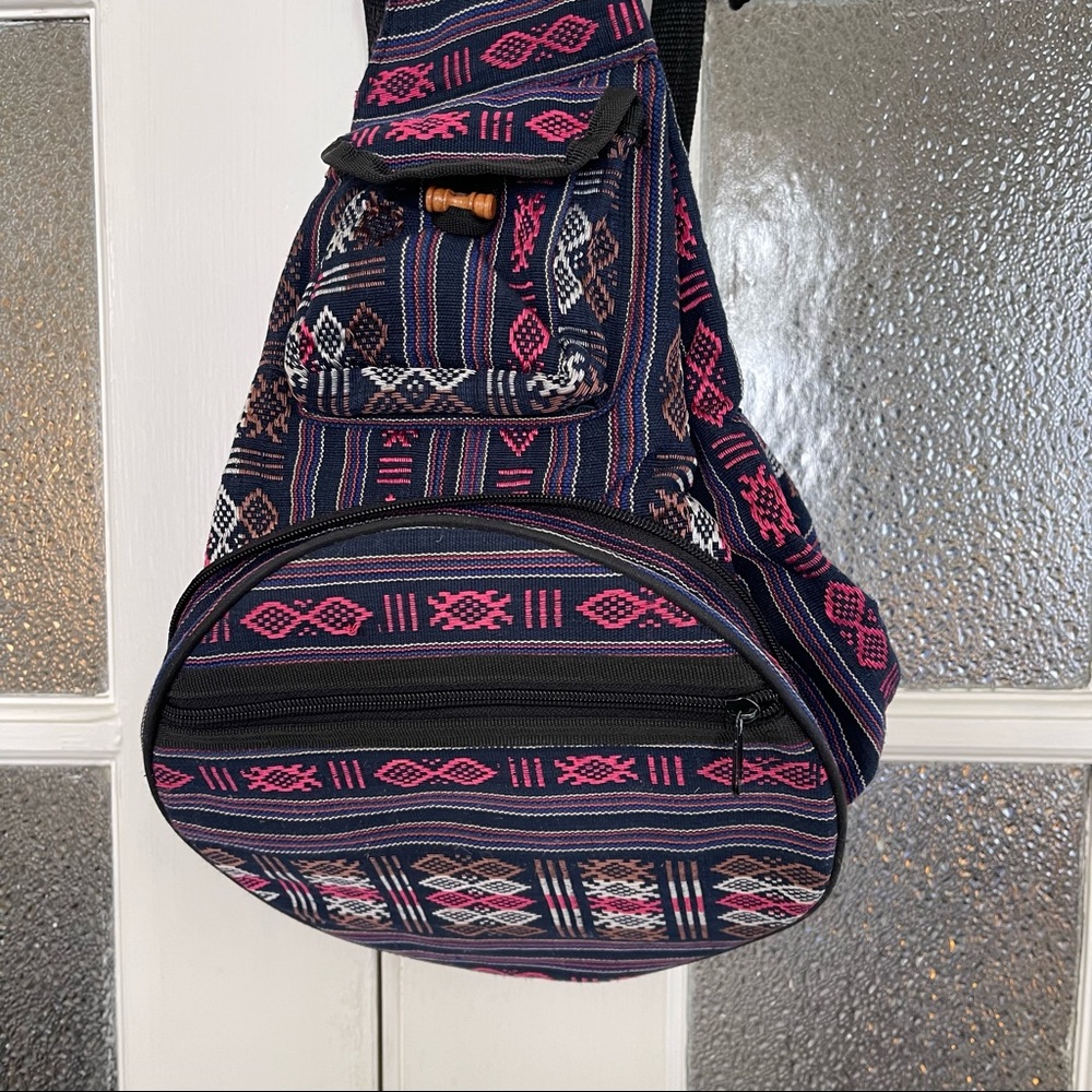 Vintage Packable Backpack from Thailand
